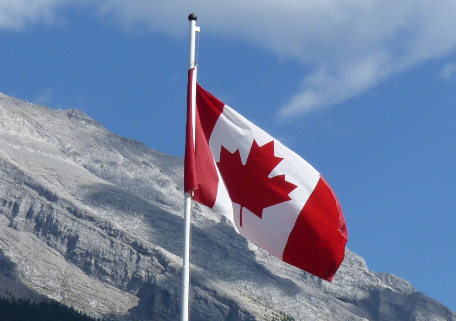 加拿大國(guó)旗 移民加拿大